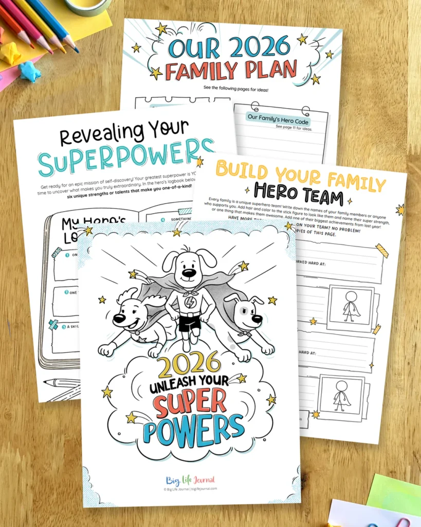 2026 Goal-Setting Kit PDF (Ages 5-11) 2