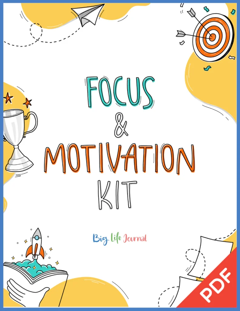 Focus & Motivation Kit PDF (Ages 5-12) 1