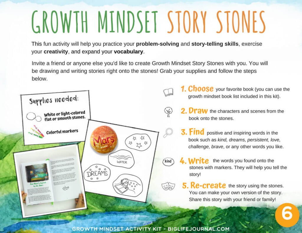 Growth Mindset Activity Kit PDF (ages 4-10) 4