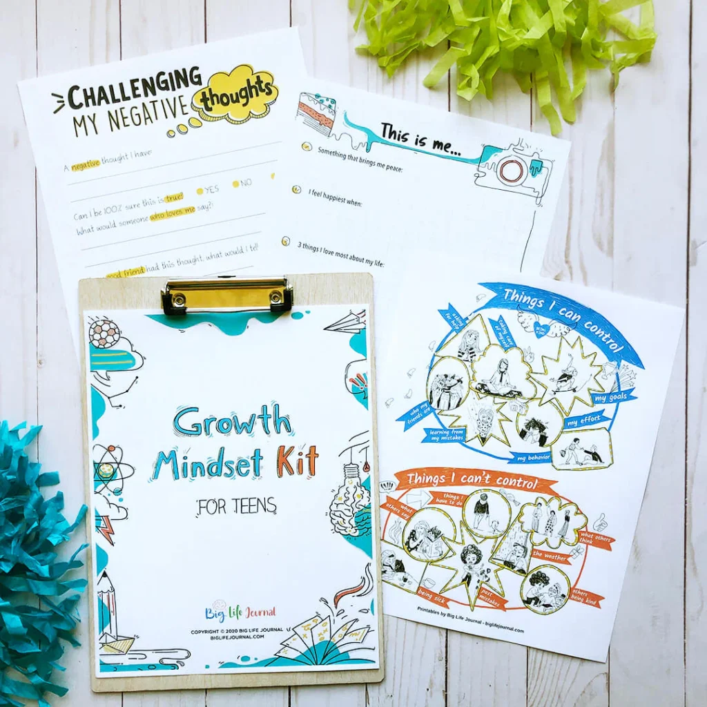 Growth Mindset Kit For Tweens:Teens PDF (ages 11+) 2