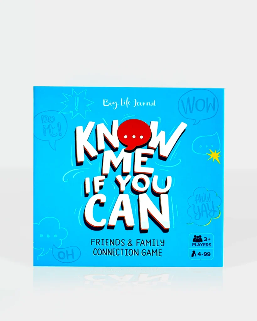 Know Me If You Can Connection Game 1