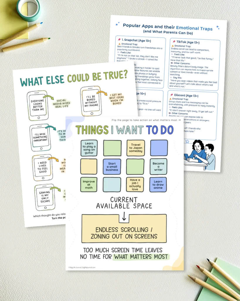 Screen Time Balance Kit + Screen Time Toolkit for Teens Bundle 5