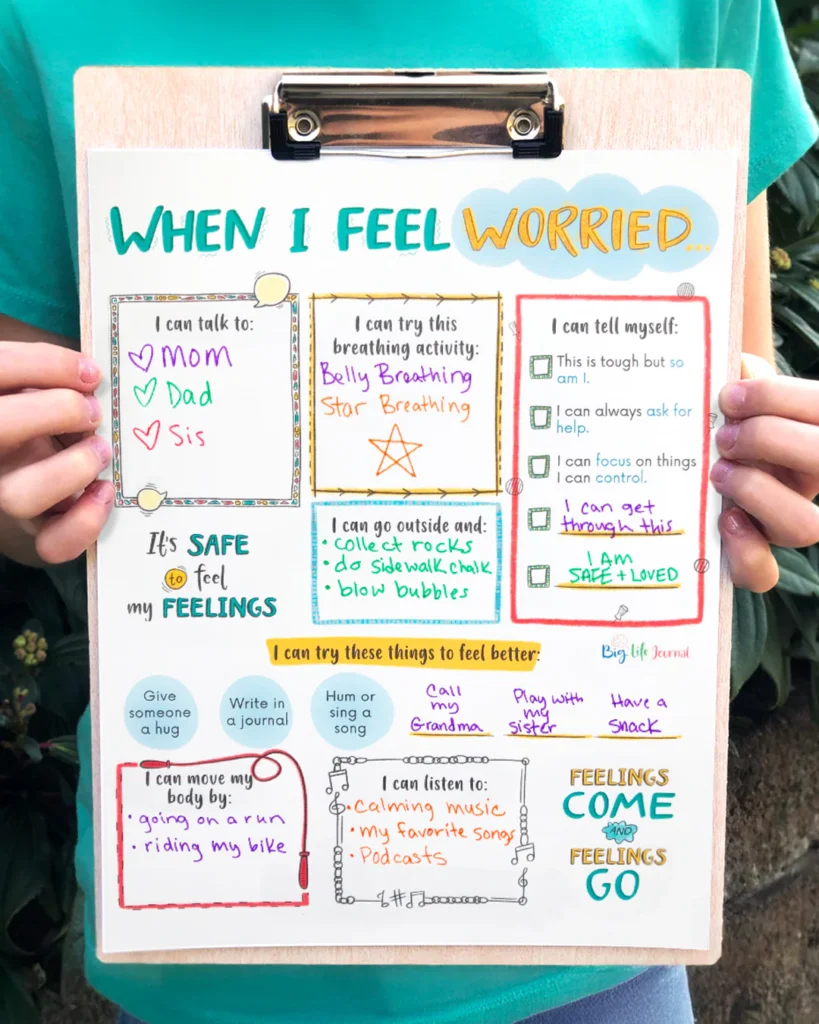 Worry Toolbox Kit PDF (ages 5-12) 4